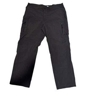 The North Face Mens Regular Fit Cargo Pants Size 38 Gray Ripstop Hiking Pockets‎